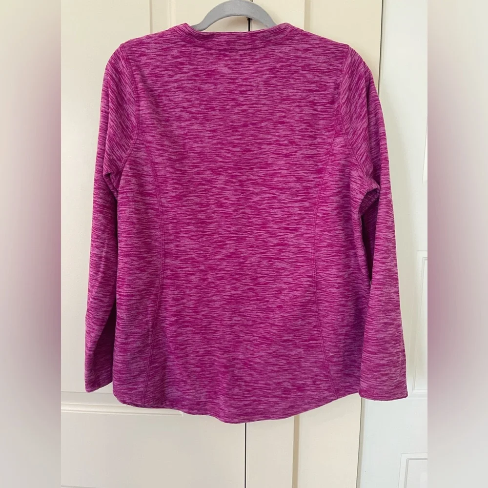 St John’s Bay Large Purple Activewear Shirt - Picture 2 of 6